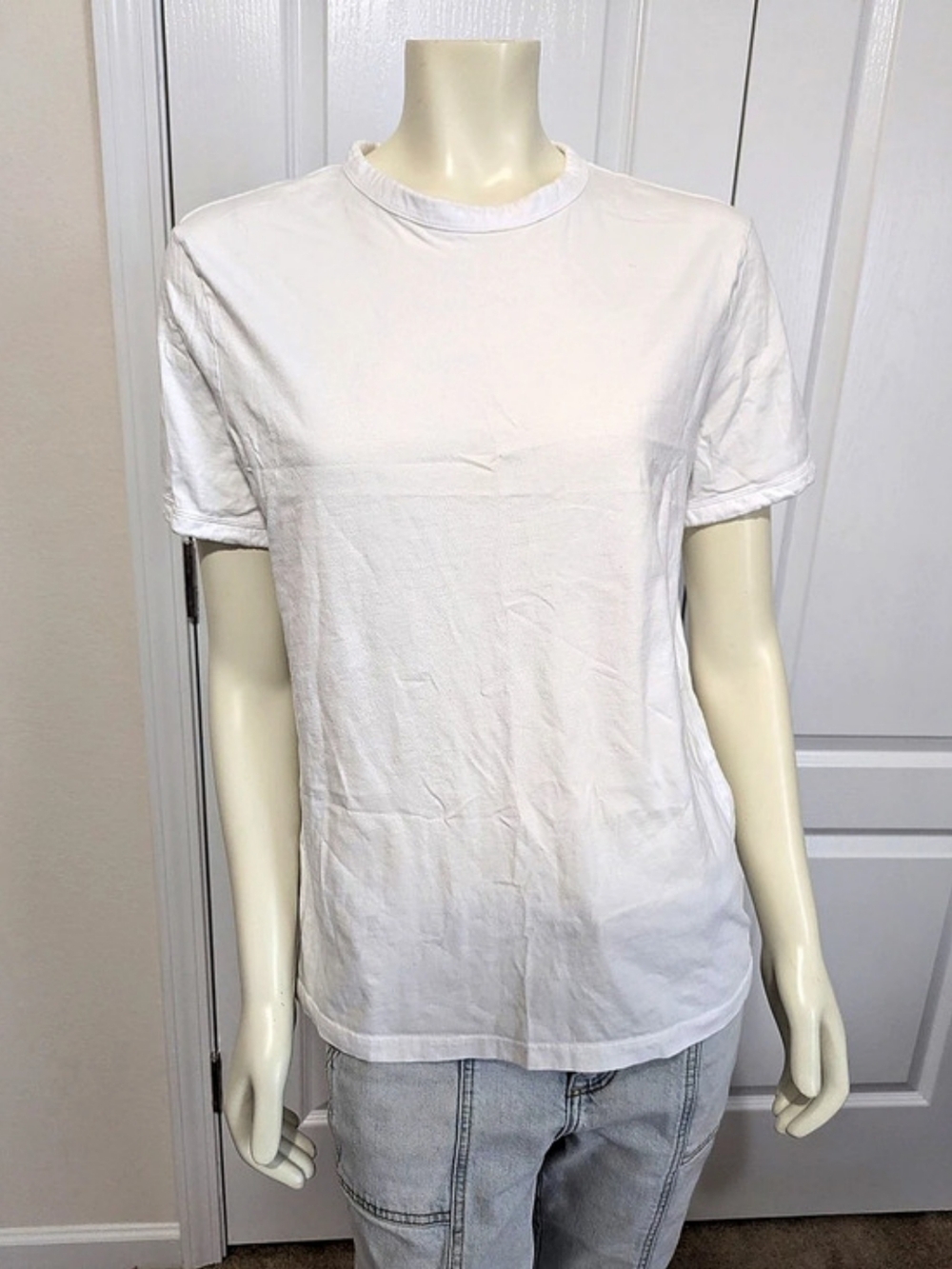 H&M White Short Sleeve Tee